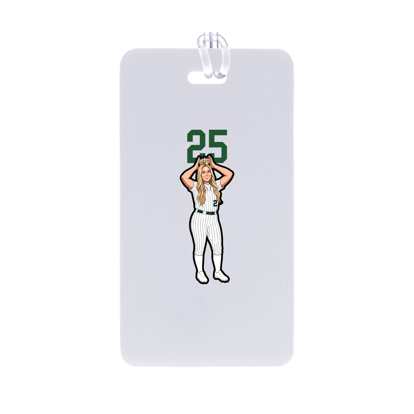 Bag Tag — Number Top in Classic
