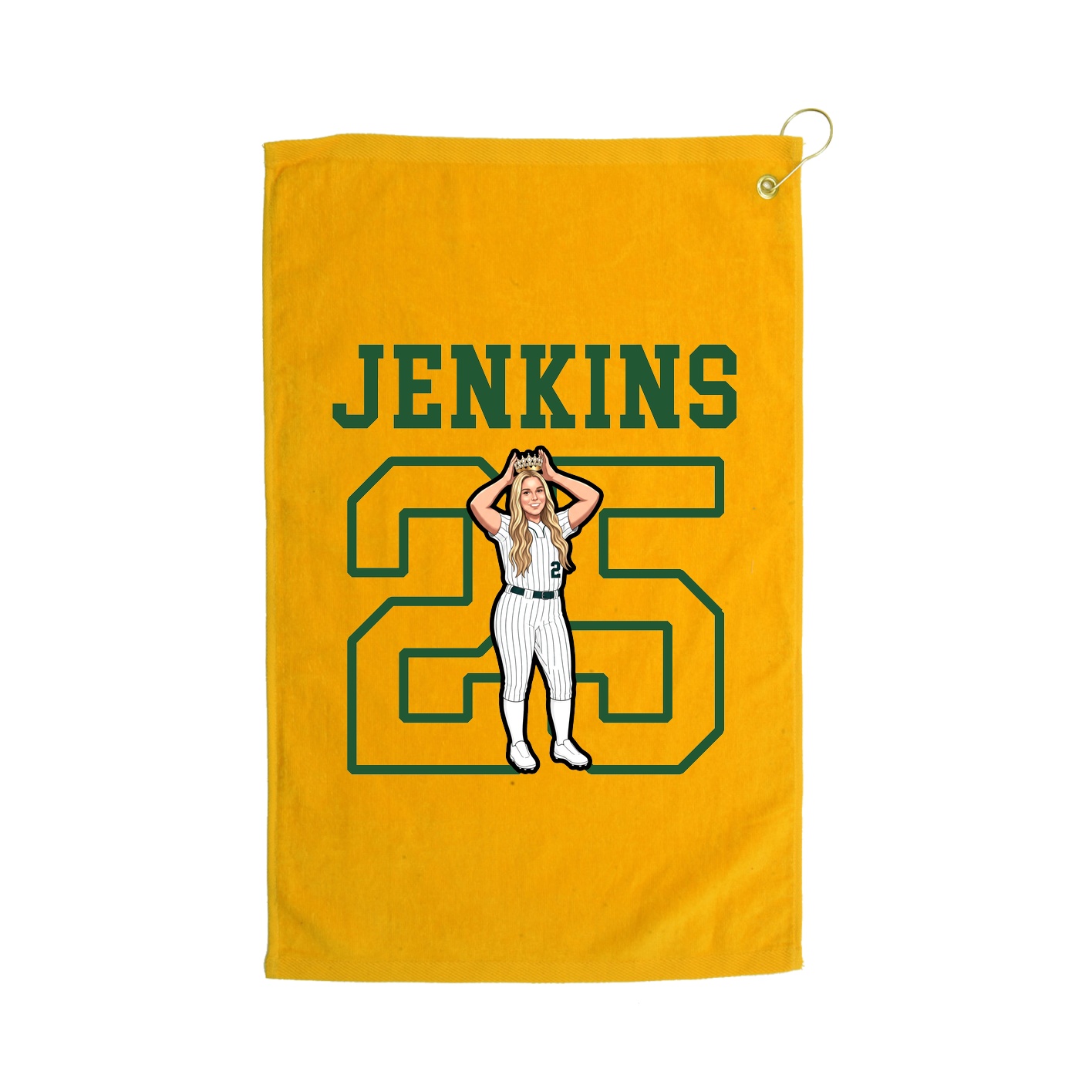 Golf Towel — Shirsey in Gold