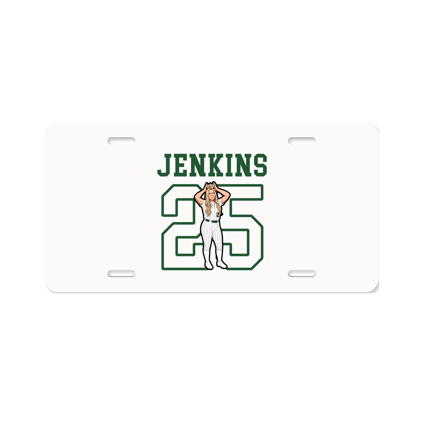 License Plate — Shirsey in Classic