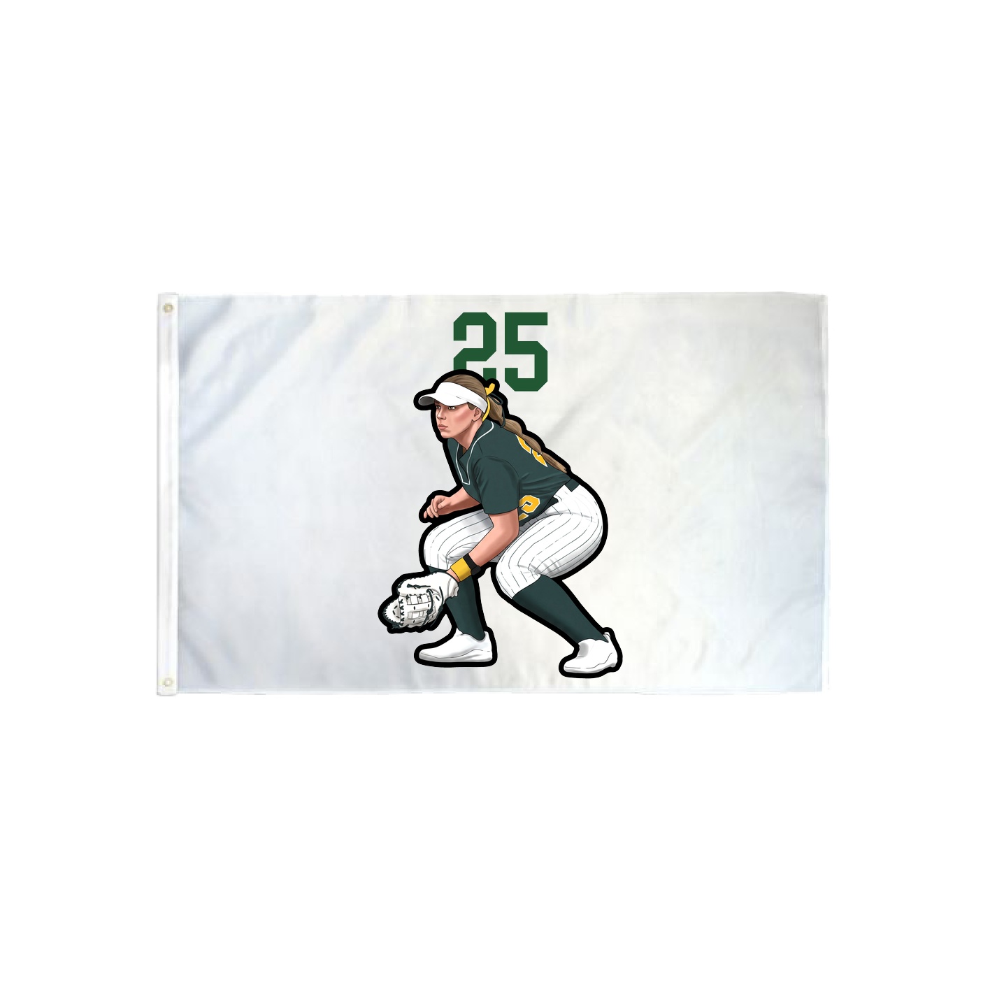 3x5 Flag — Number Top in Classic