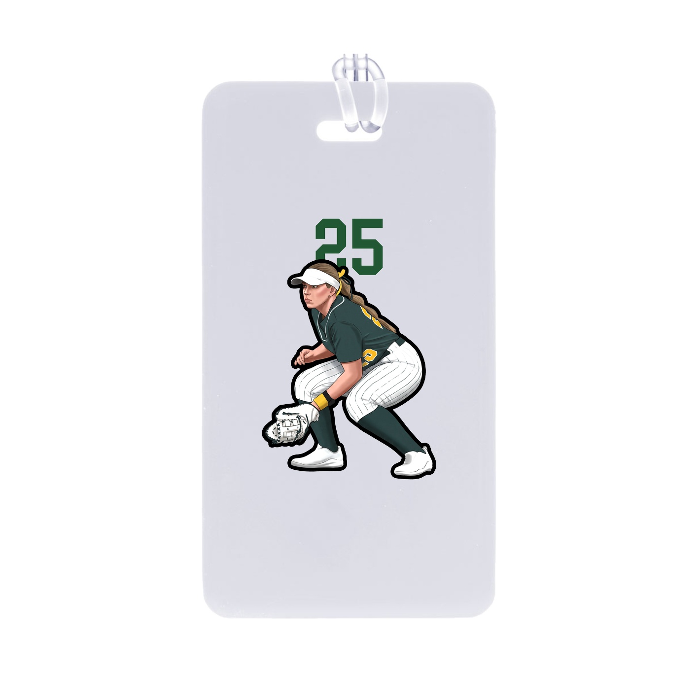 Bag Tag — Number Top in Classic
