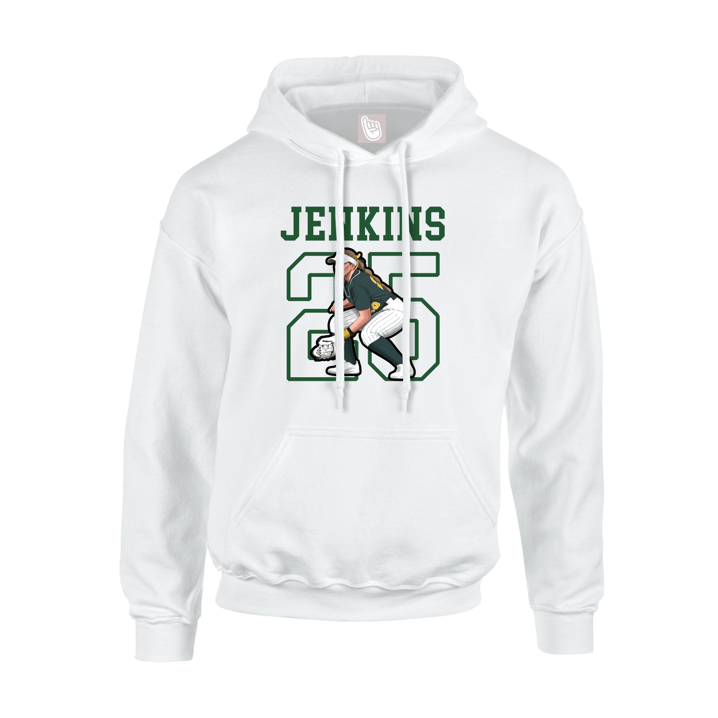 Youth Hoodie — Shirsey in White