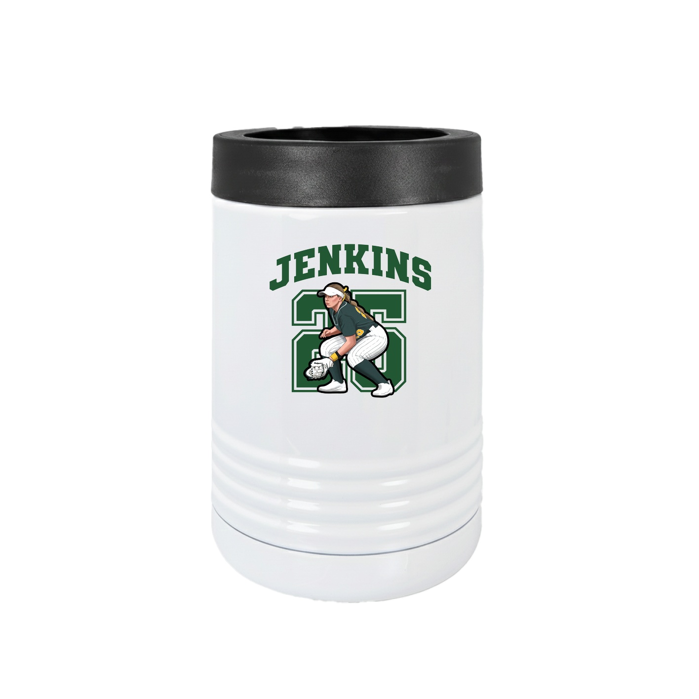 Beverage Holder — Number in White