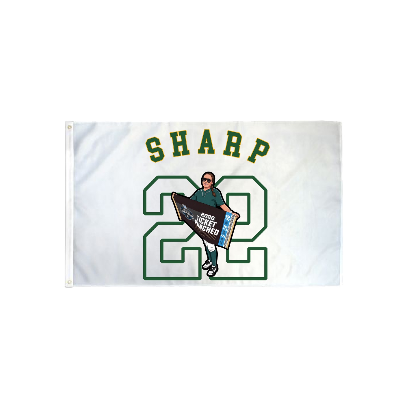 3x5 Flag — Shirsey Arch in Classic