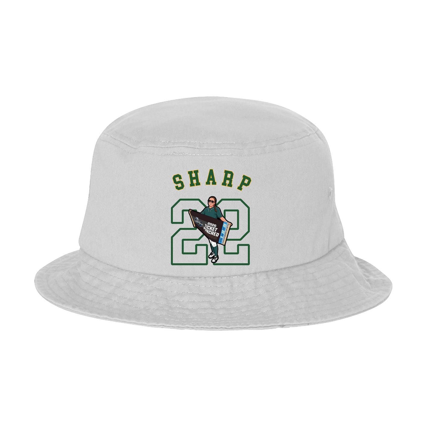 Bucket Cap — Shirsey Arch in White