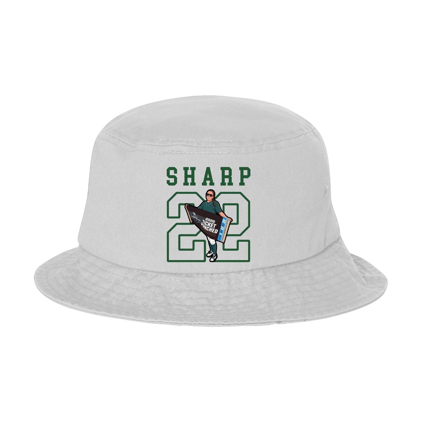 Bucket Cap — Shirsey in White