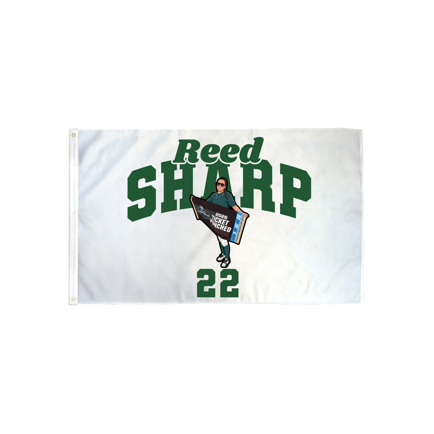 3x5 Flag — Signature Arch in Classic