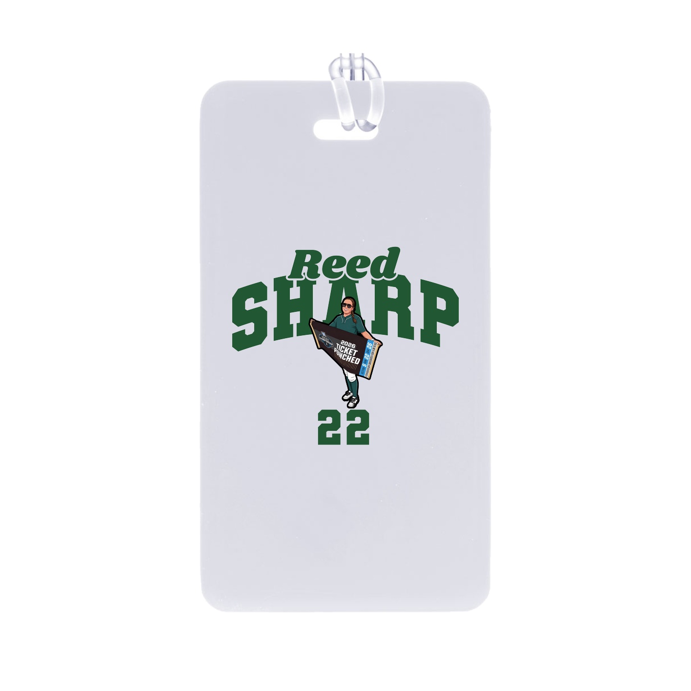 Bag Tag — Signature Arch in Classic
