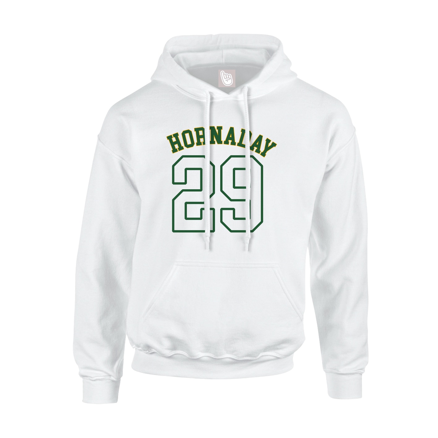 Hoodie — Shirsey Arch in White
