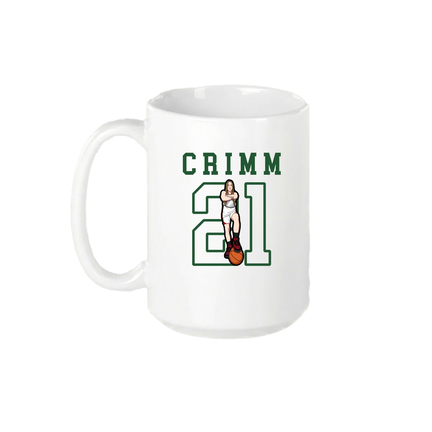 15oz Coffee Mug — Shirsey in White