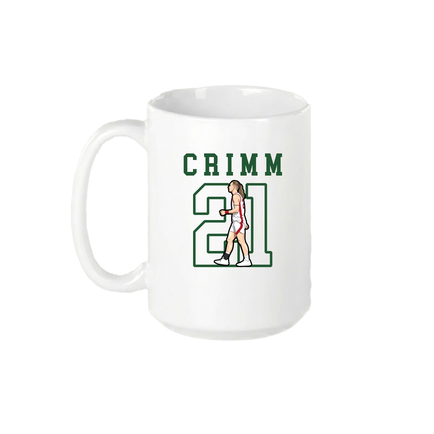 15oz Coffee Mug — Shirsey in White