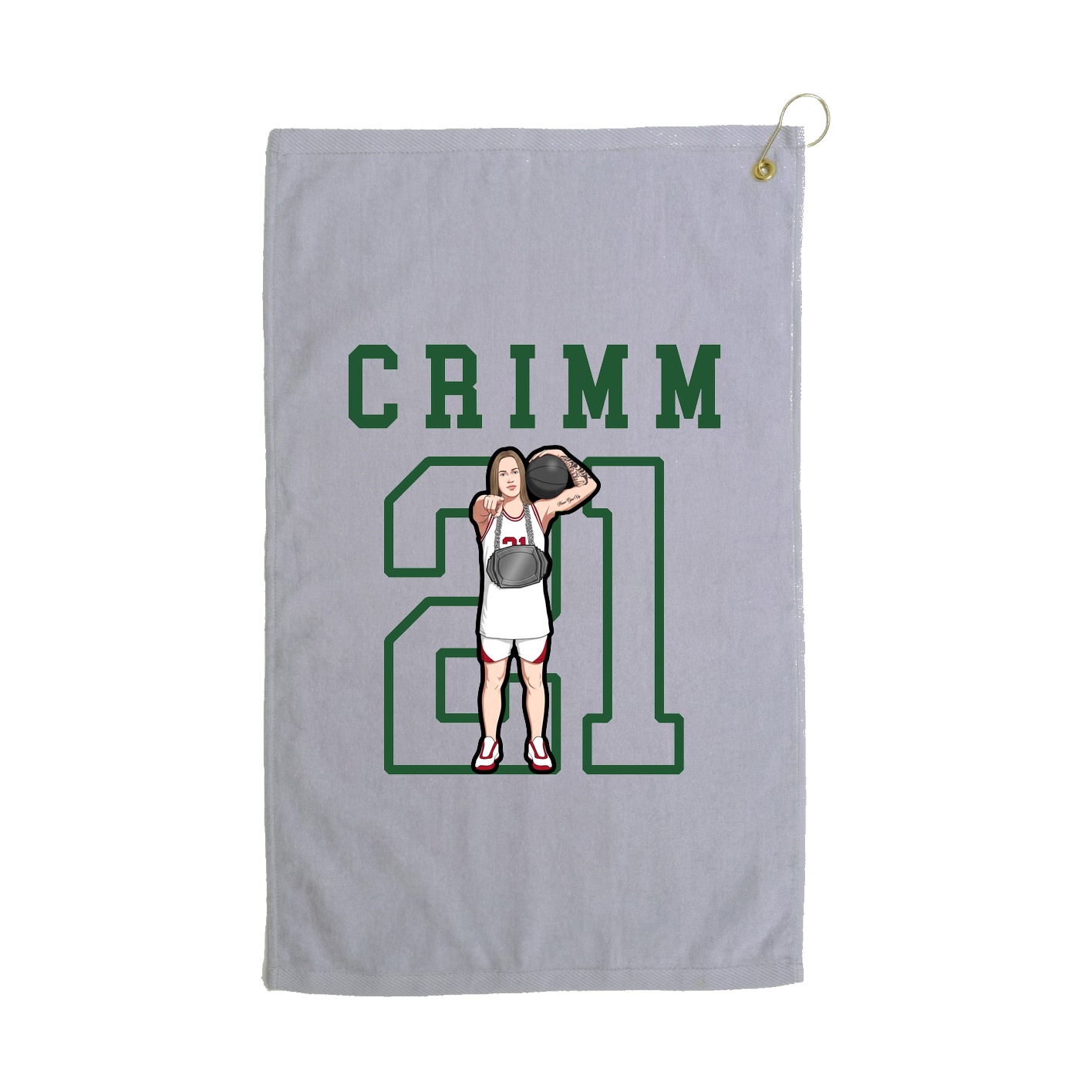 Golf Towel — Shirsey in Grey
