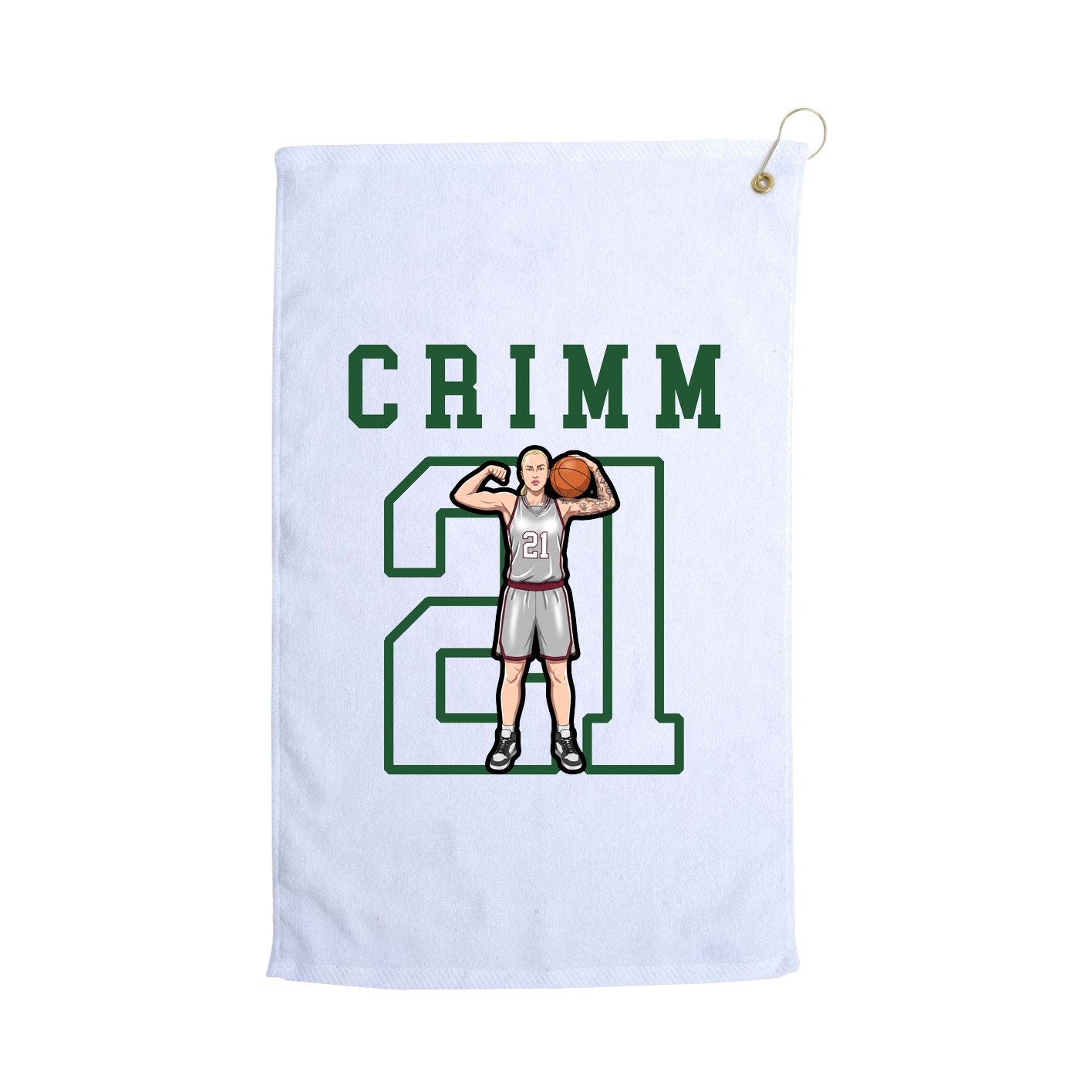 Golf Towel — Shirsey in White