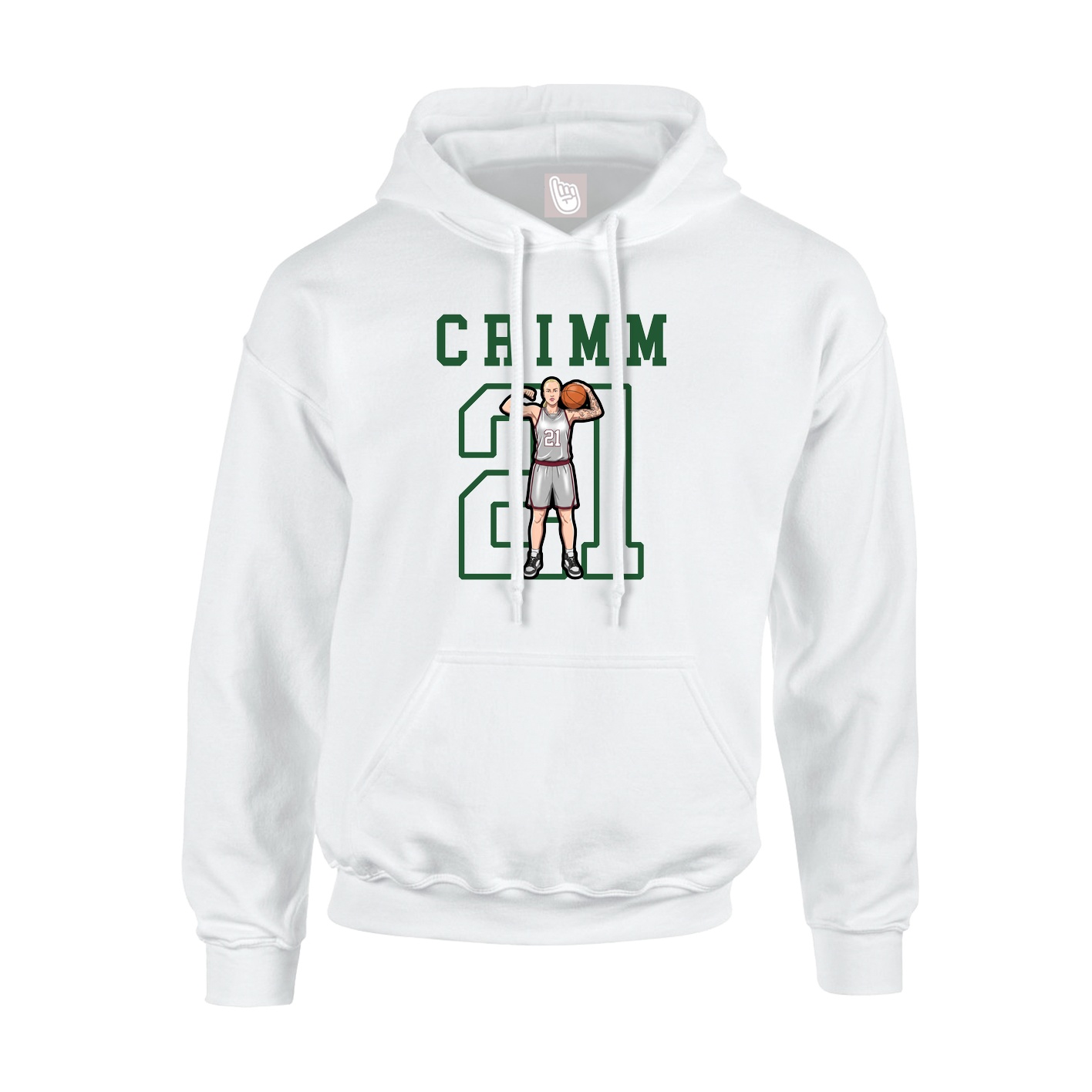 Youth Hoodie — Shirsey in White