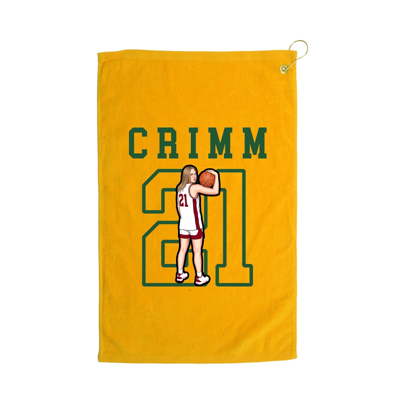 Golf Towel — Shirsey in Gold