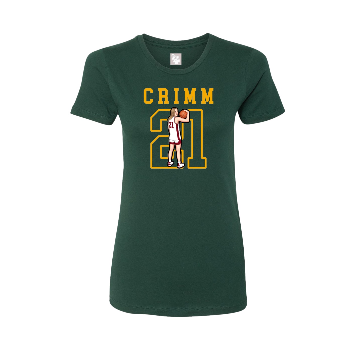 Fitted Women's Tee — Shirsey in Green