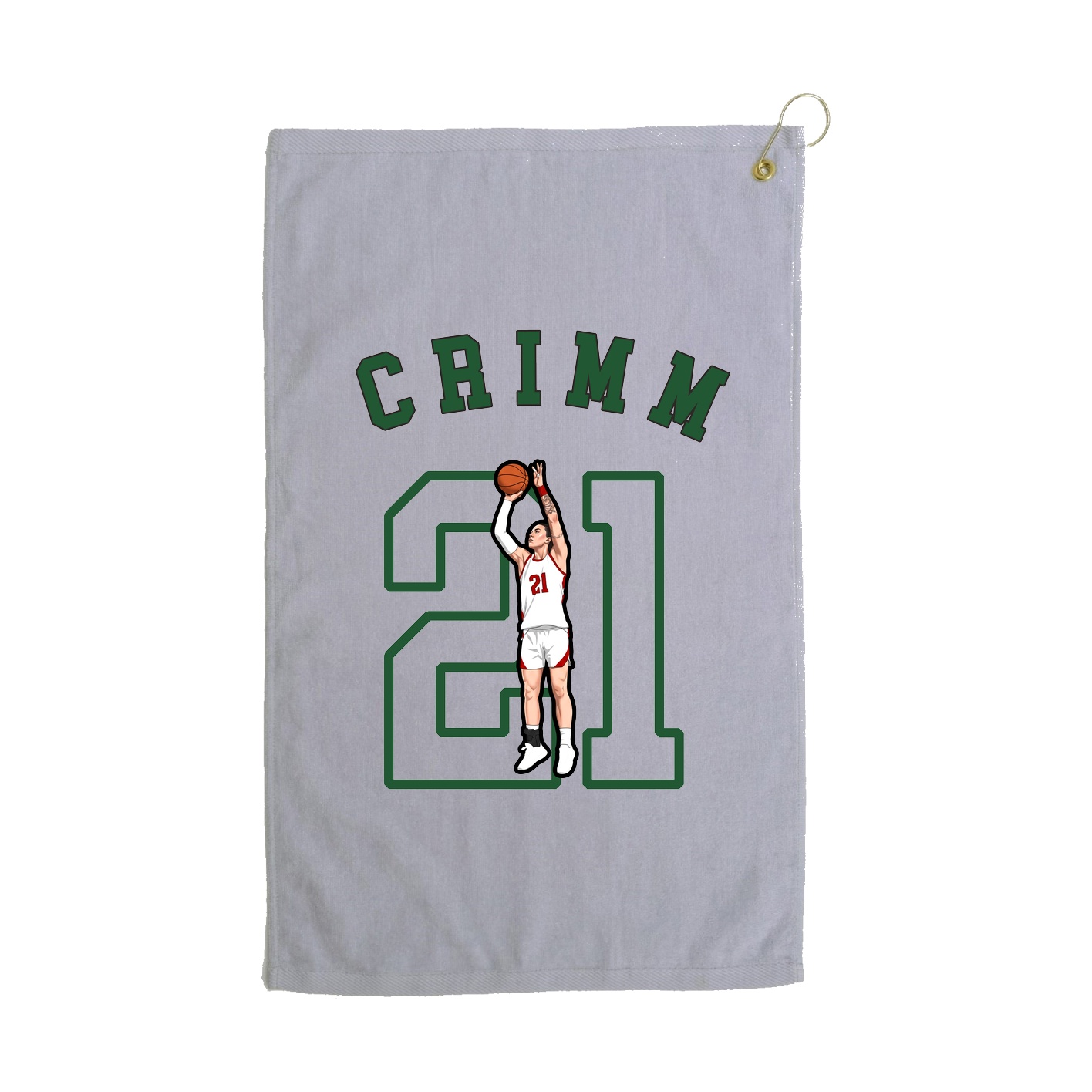 Golf Towel — Shirsey Arch in Grey