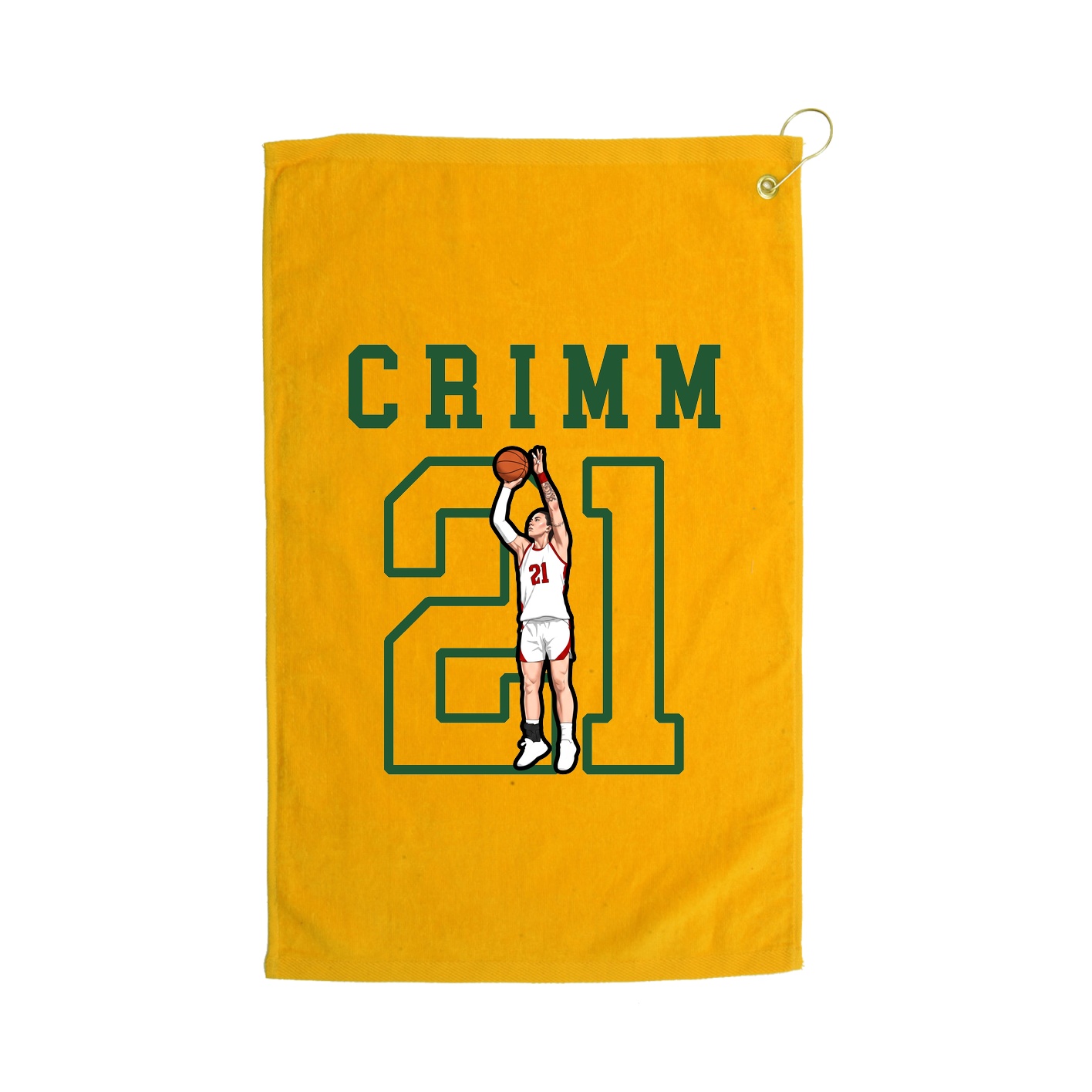 Golf Towel — Shirsey in Gold