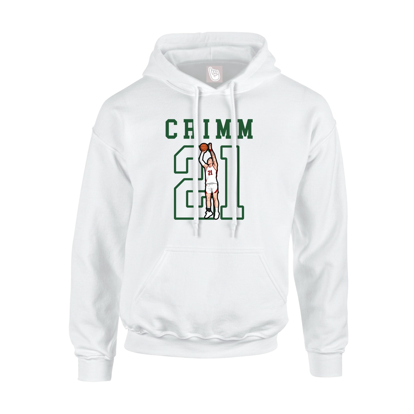 Hoodie — Shirsey in White