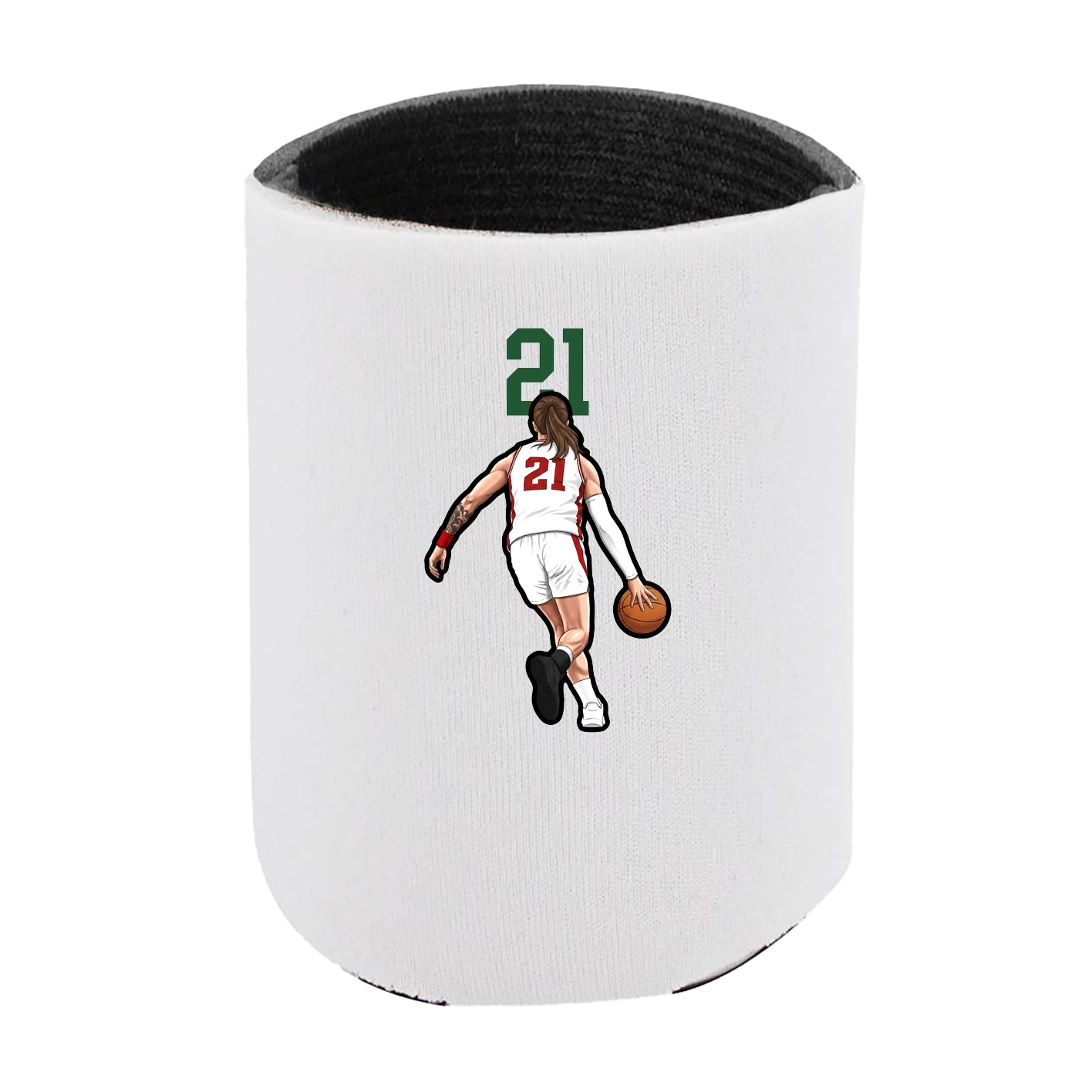 Can Holder — Number Top in White