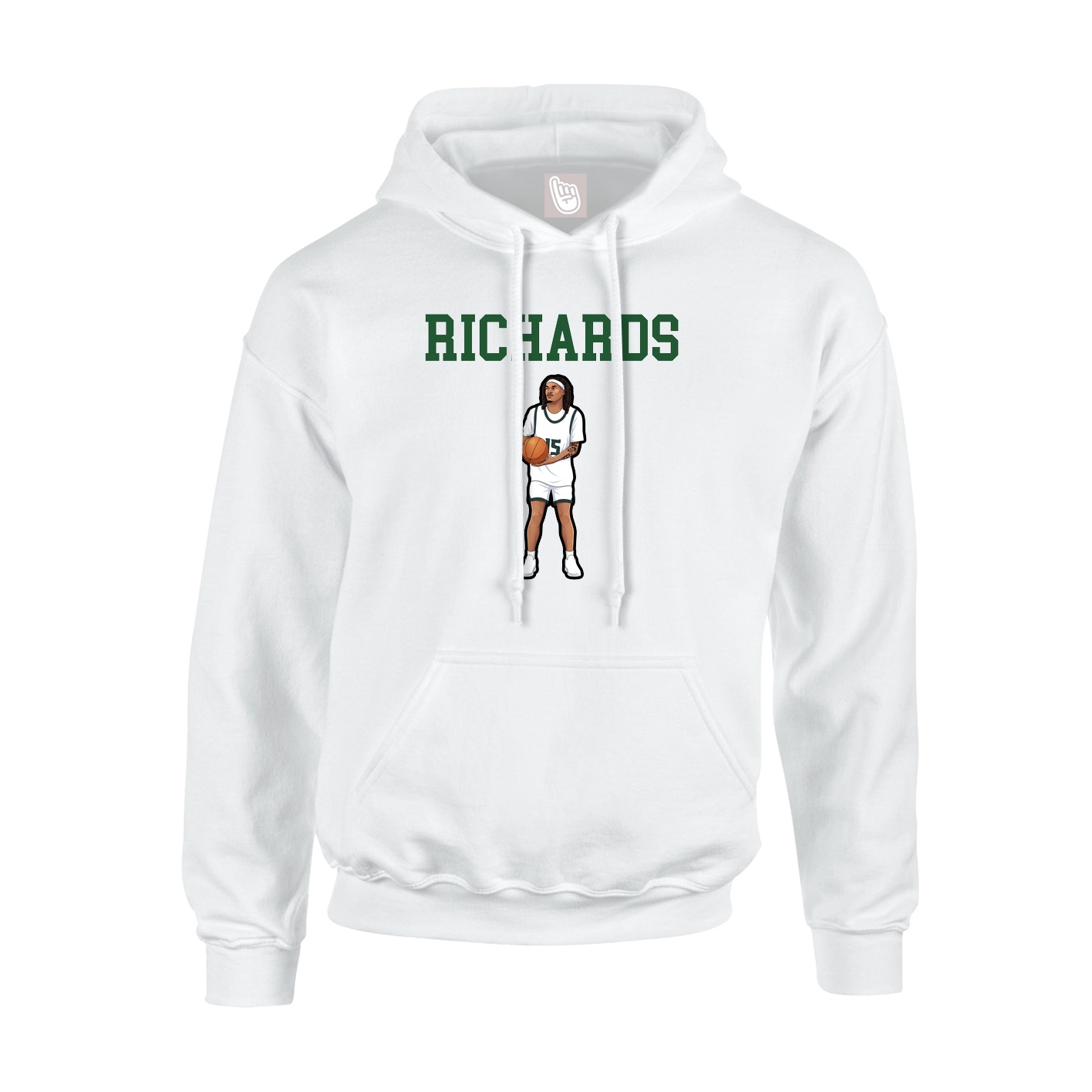 Youth Hoodie — Shirsey in White