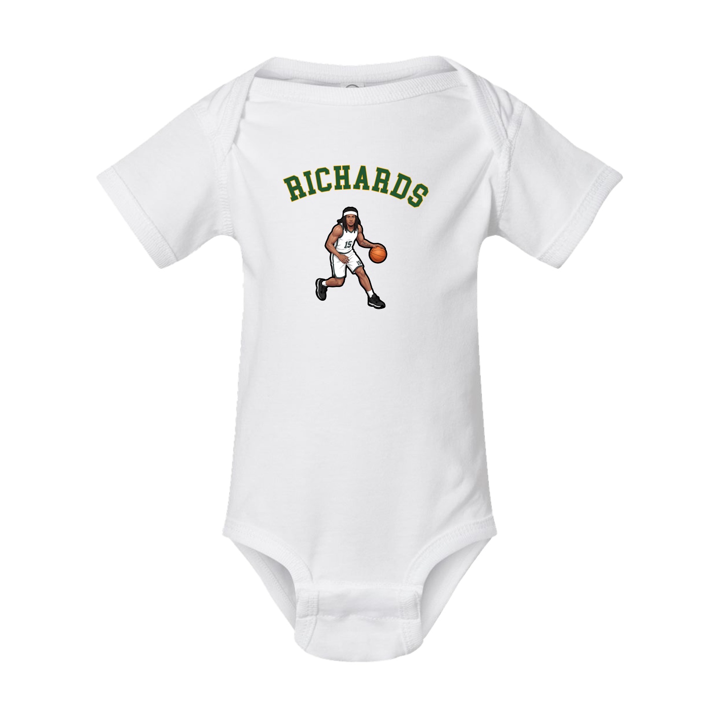 Baby Onesie — Shirsey Arch in White
