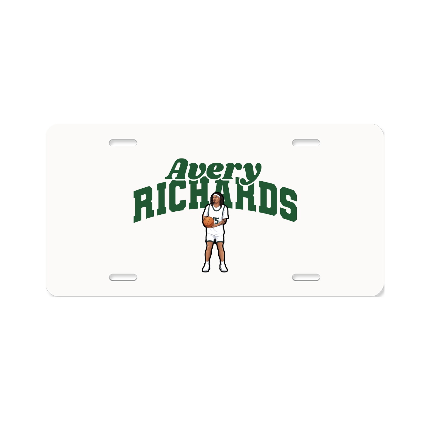 License Plate — Signature Arch in Classic