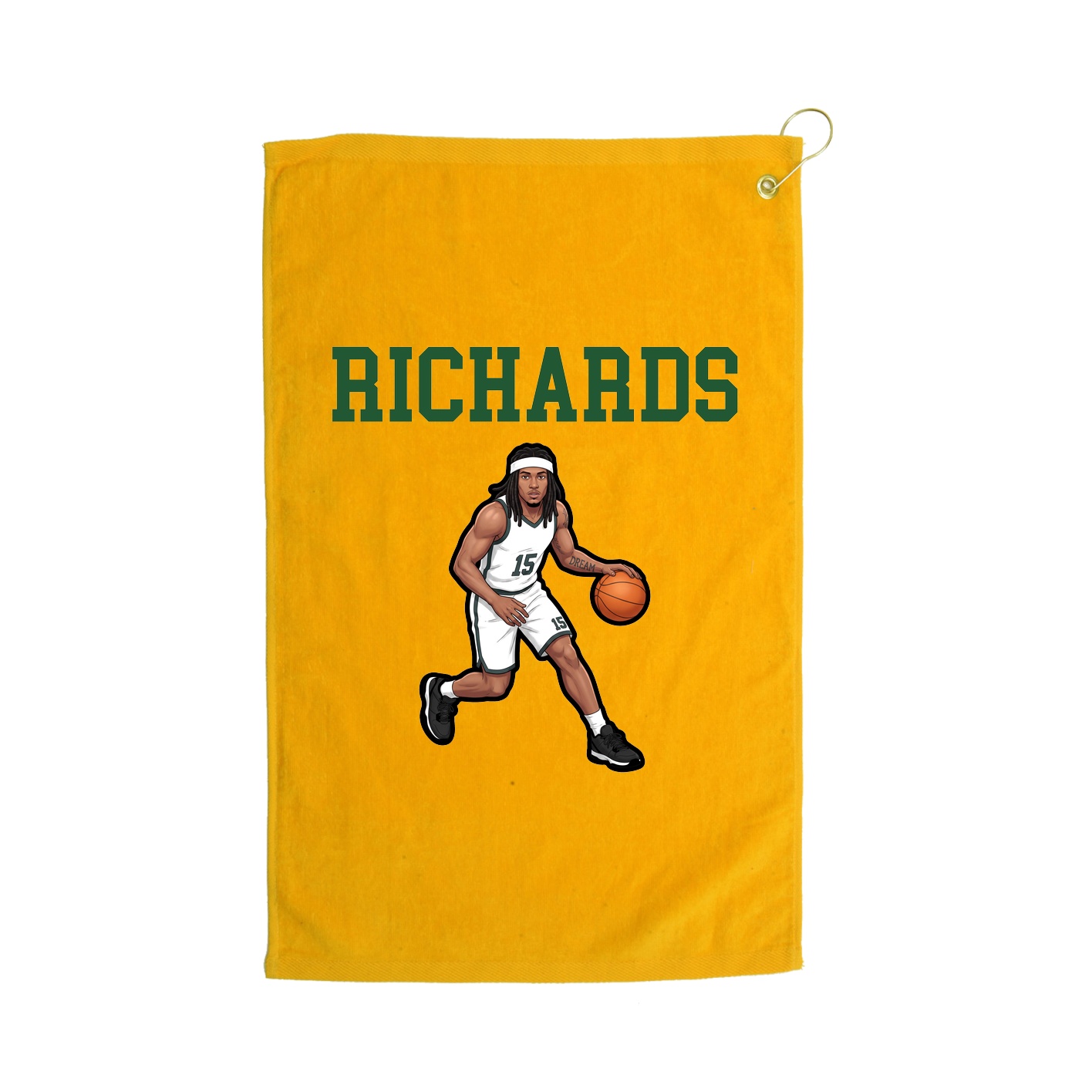 Golf Towel — Shirsey in Gold