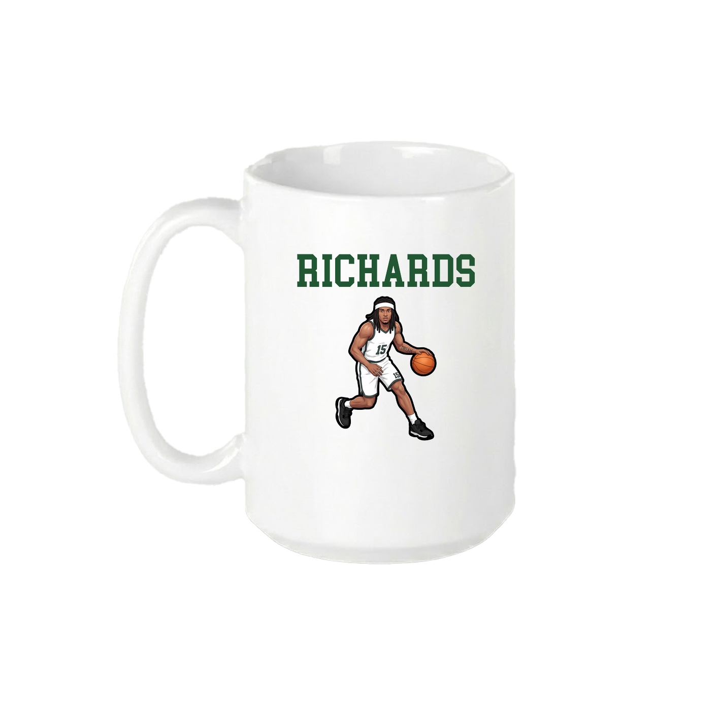 15oz Coffee Mug — Shirsey in White