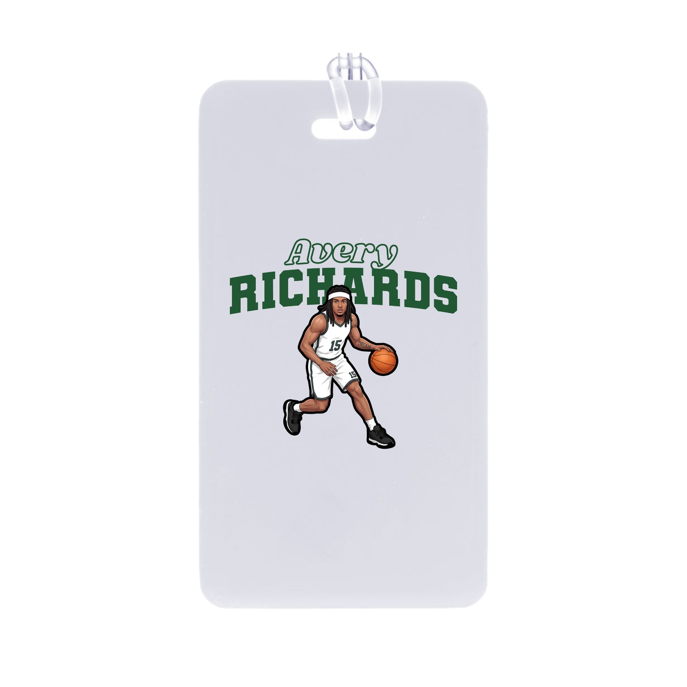 Bag Tag — Name Arch in Classic