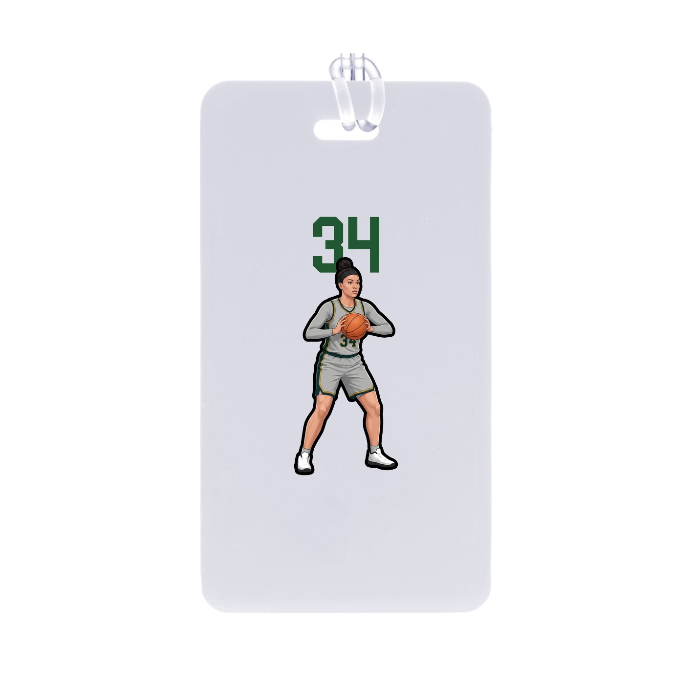Bag Tag — Number Top in Classic