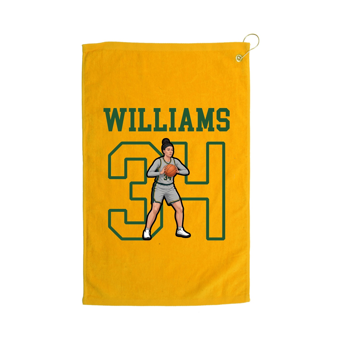 Golf Towel — Shirsey in Gold