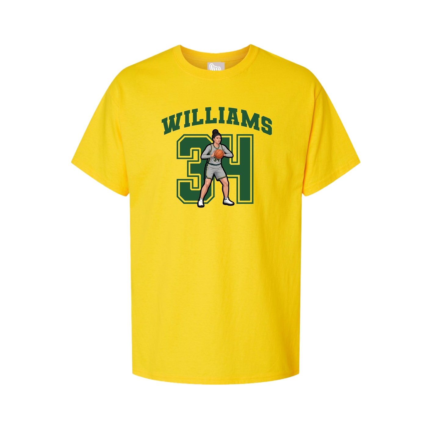 Tee — Number in Gold