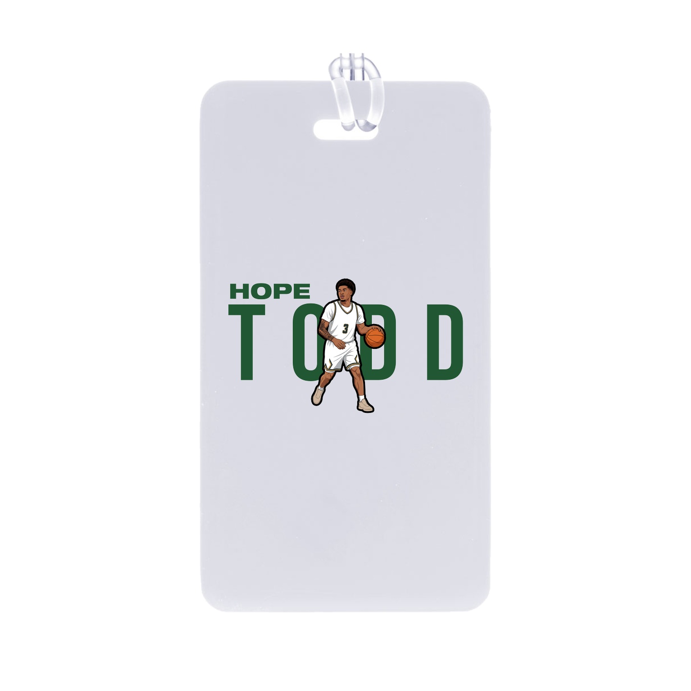 Bag Tag — Player Name in Classic