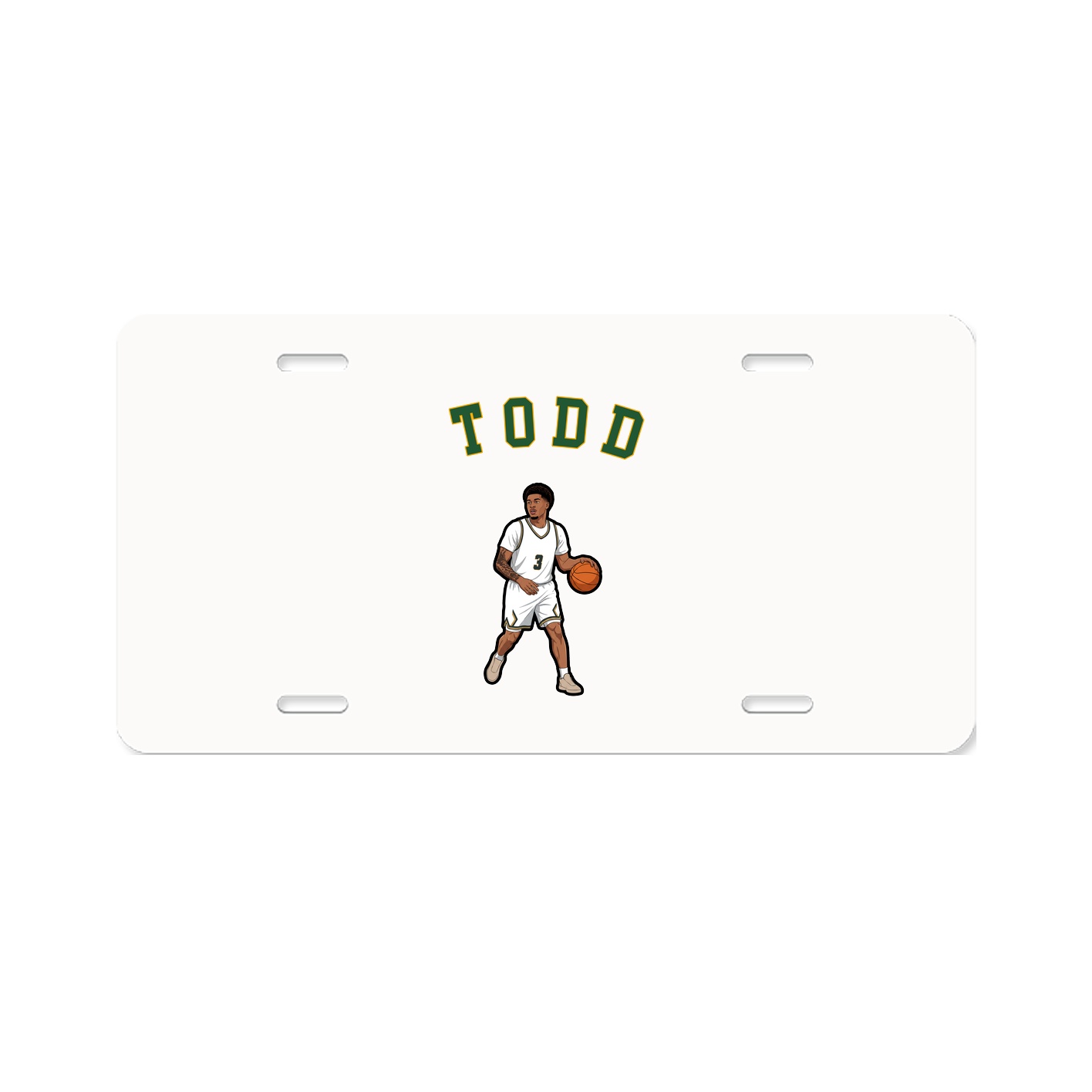 License Plate — Shirsey Arch in Classic