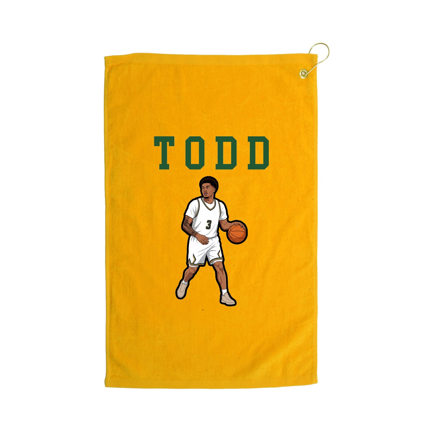 Golf Towel — Shirsey in Gold