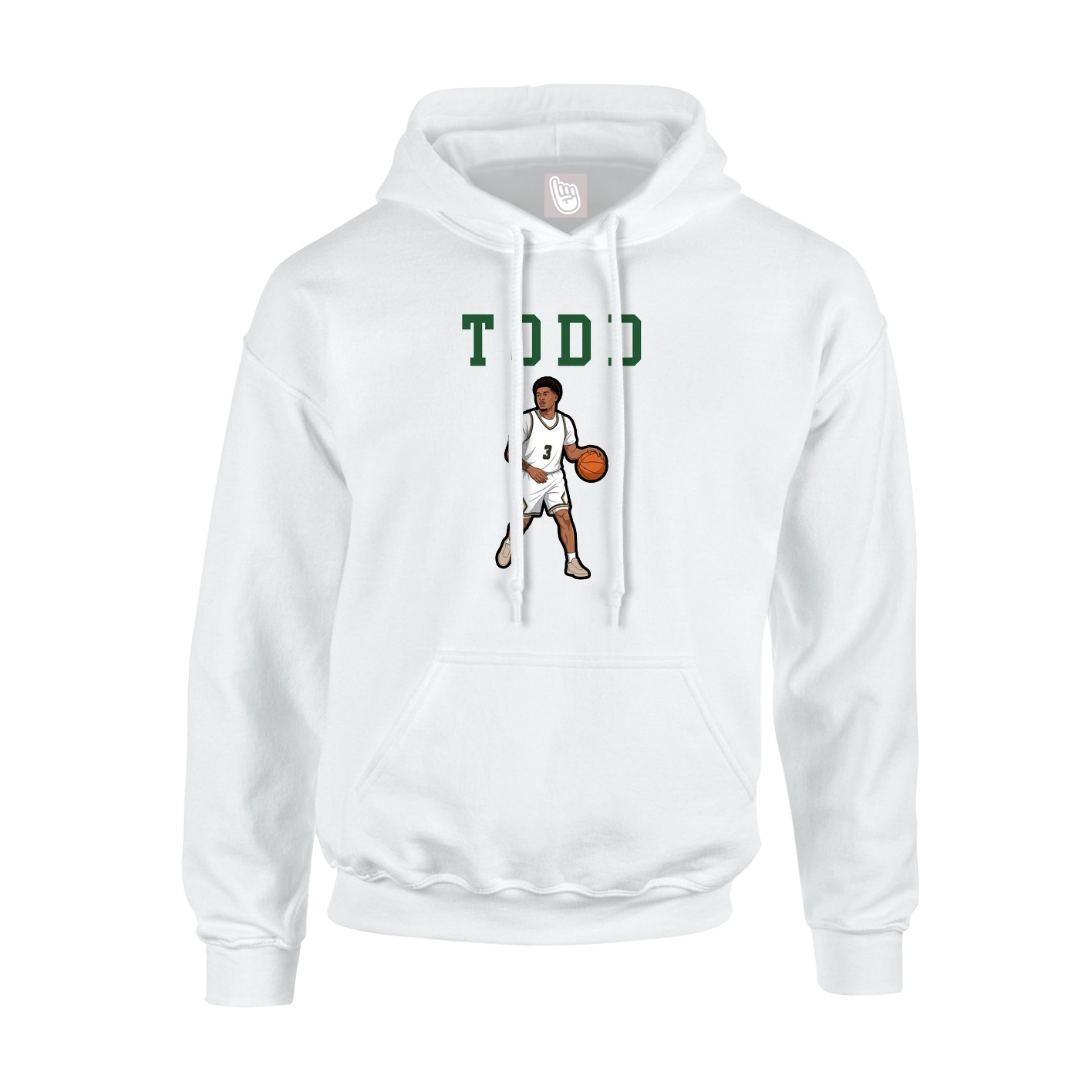 Youth Hoodie — Shirsey in White