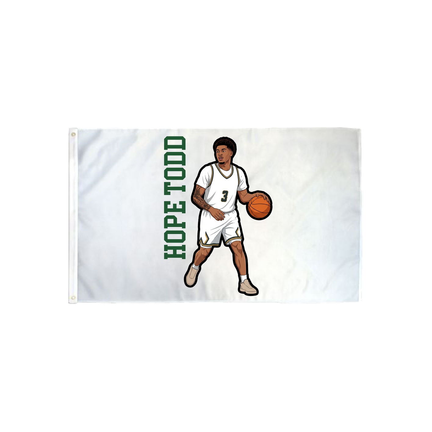 3x5 Flag — Name Vertical in Classic
