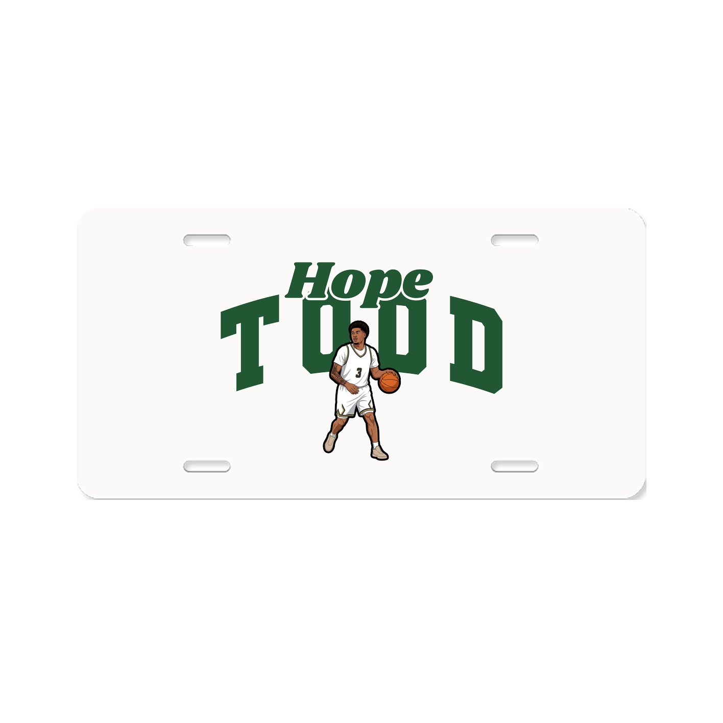 License Plate — Signature Arch in Classic