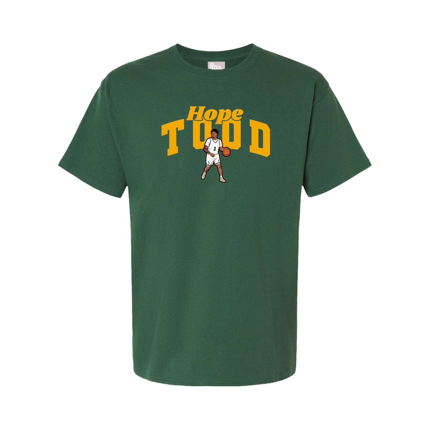 Youth Tee — Signature Arch in Green