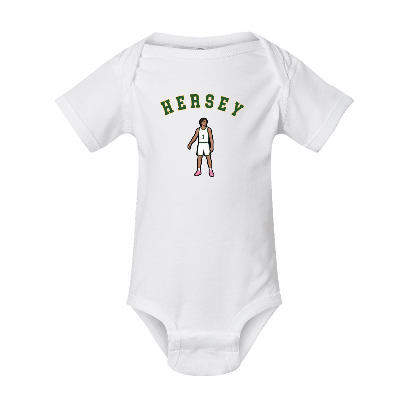 Baby Onesie — Shirsey Arch in White