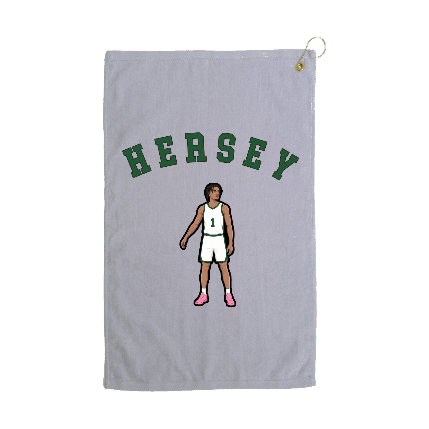 Golf Towel — Shirsey Arch in Grey