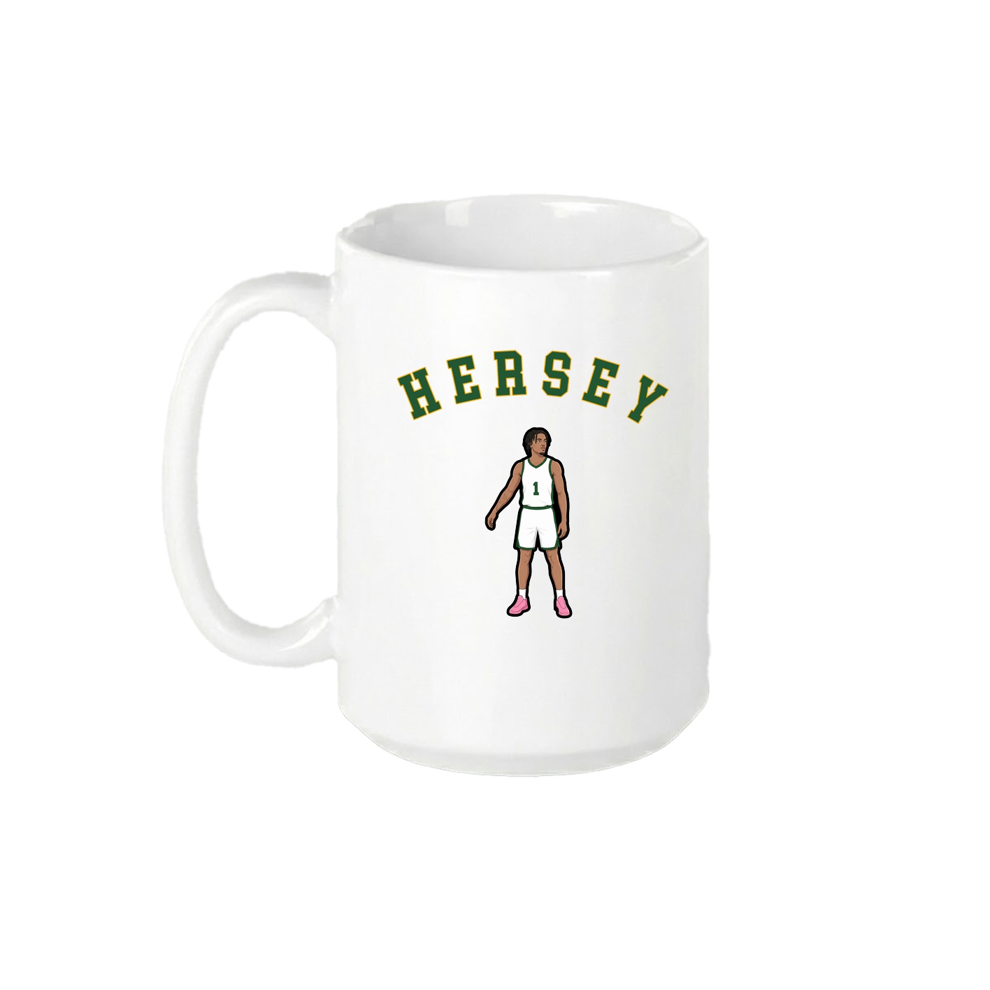 15oz Coffee Mug — Shirsey Arch in White