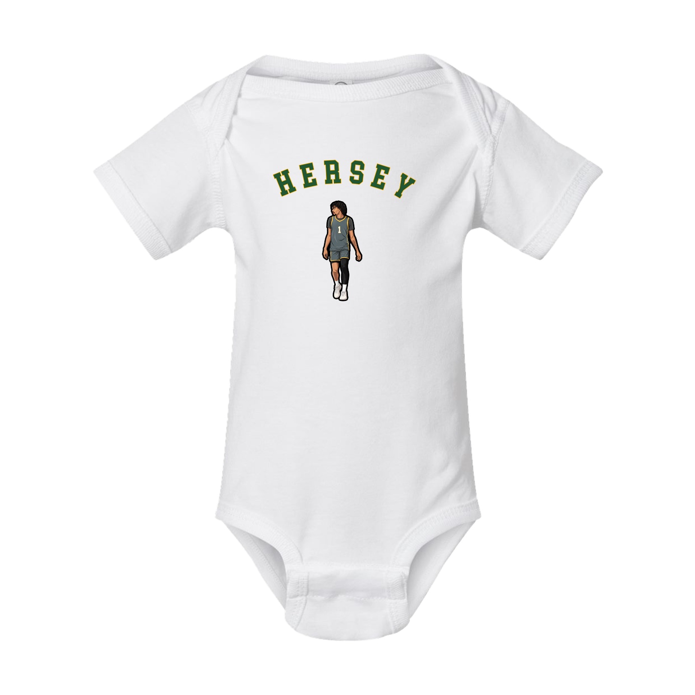 Baby Onesie — Shirsey Arch in White