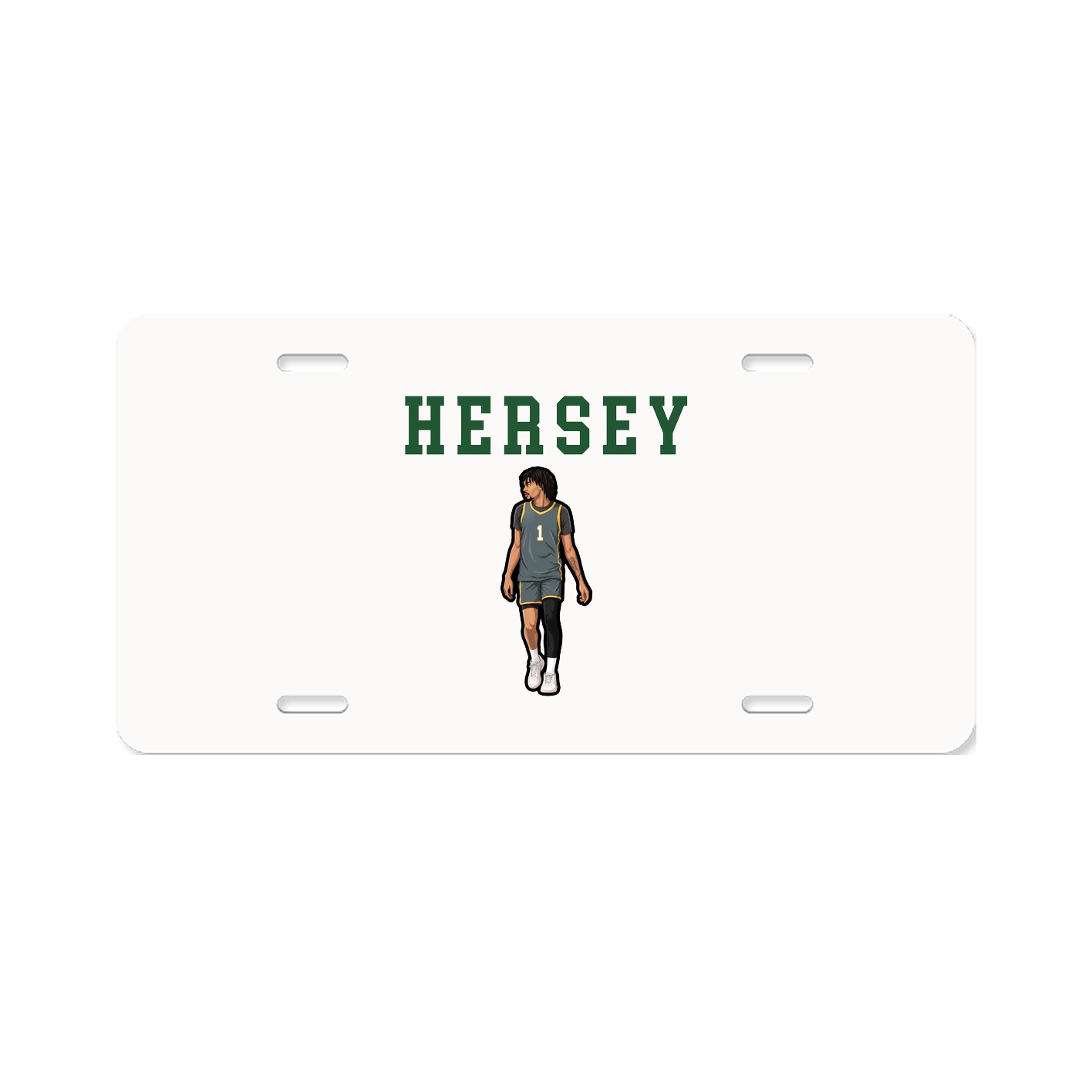 License Plate — Shirsey in Classic