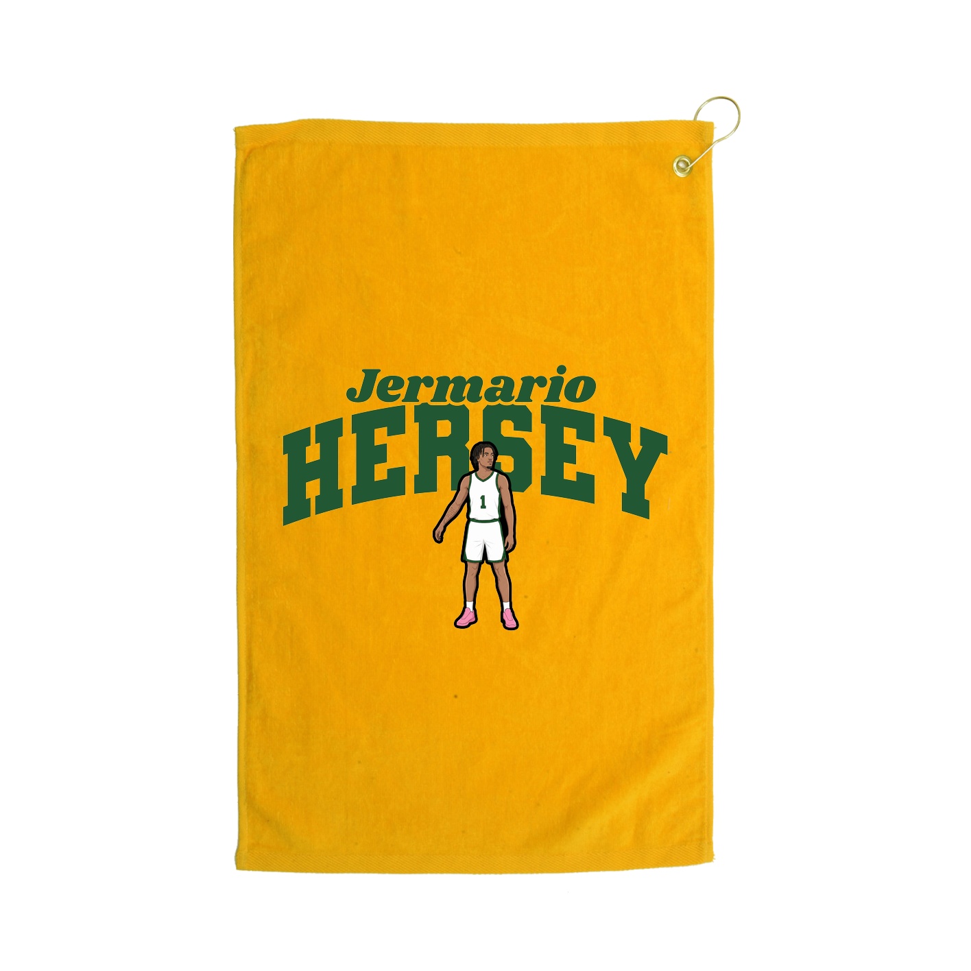 Golf Towel — Signature Arch in Gold