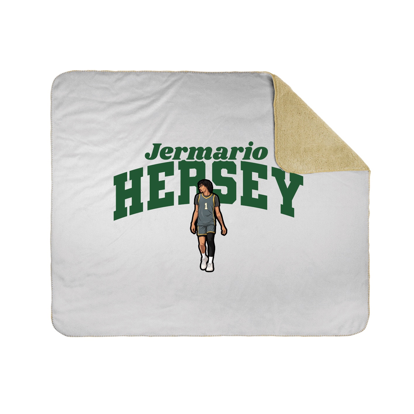 Throw Blanket — Signature Arch in White