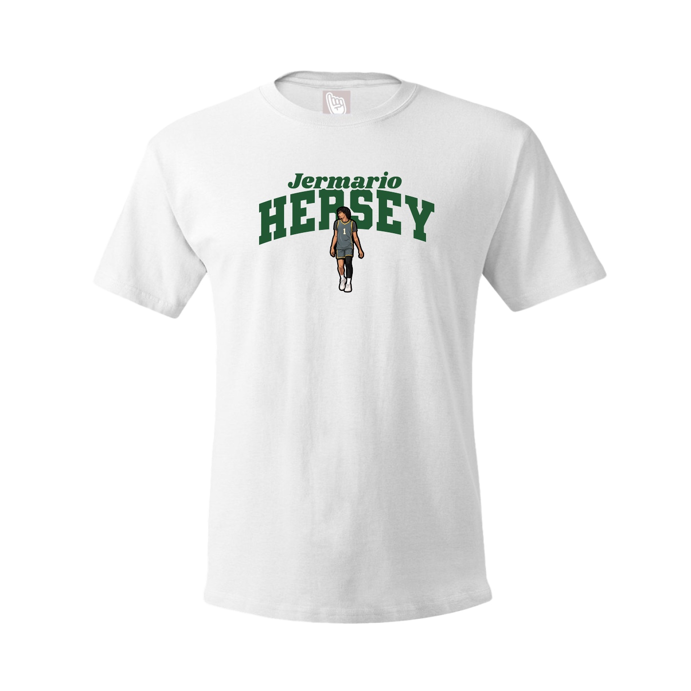 Youth Tee — Signature Arch in White