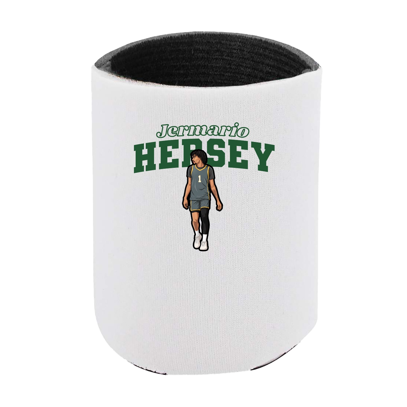 Can Holder — Name Arch in White