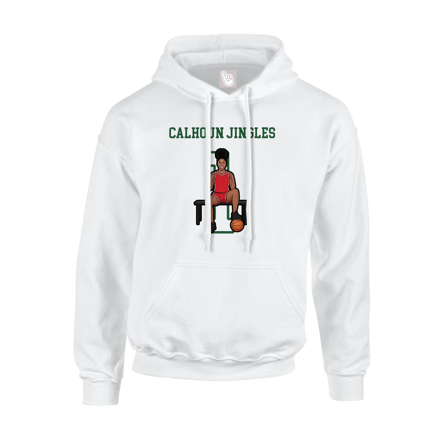 Hoodie — Shirsey in White